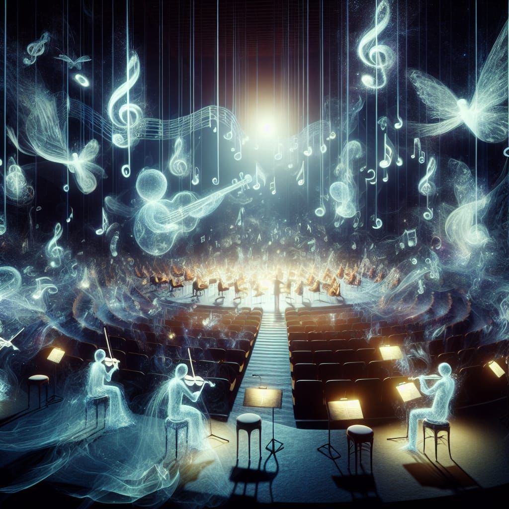 Ethereal Orchestra Performs in an Otherworldly Symphony