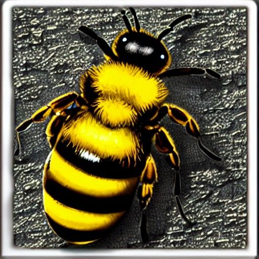 Regal King Bee Generated by AI