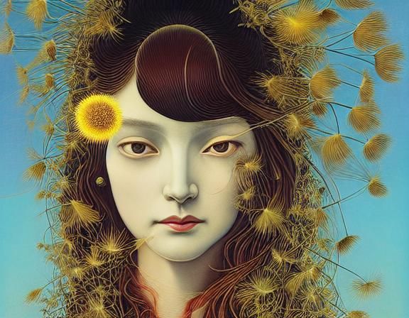 Dandelion Dream: A Fairytale Illustration