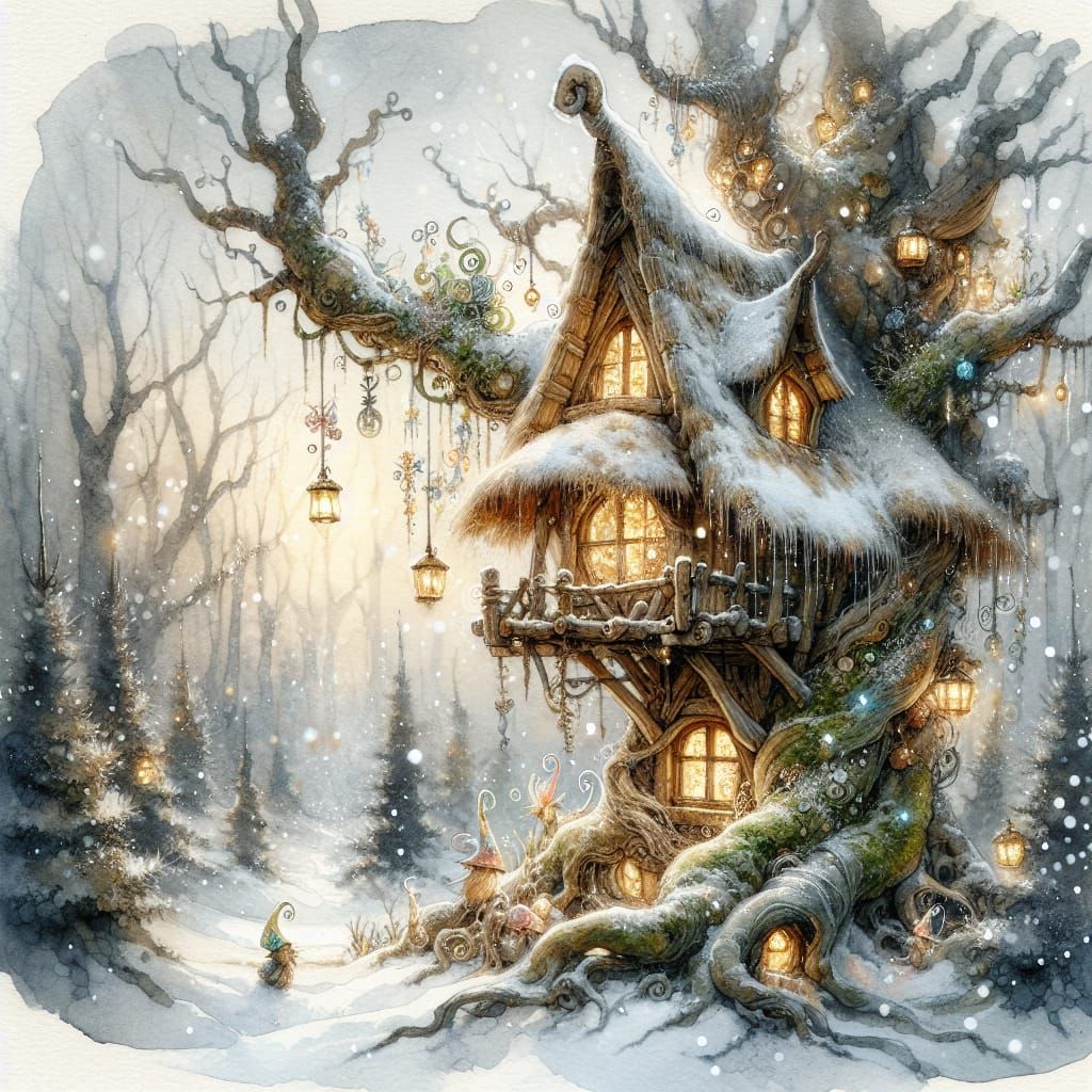 Everwhim Haven in the Snow