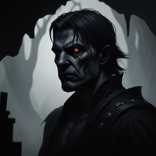 Cursed Box Unleashes Demon: A Dark Fantasy Scene