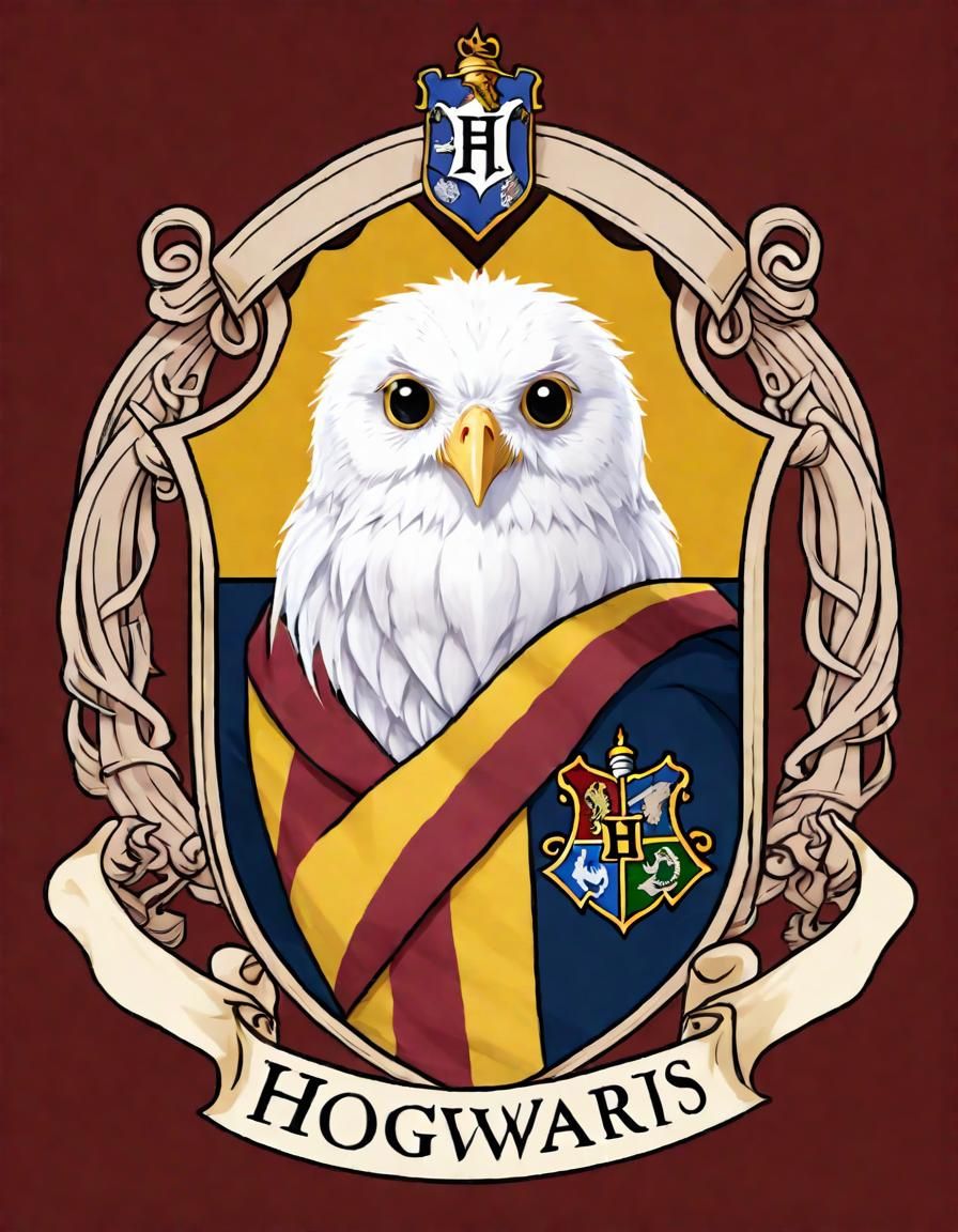 Kawaii Hogwarts Ensign Illustration