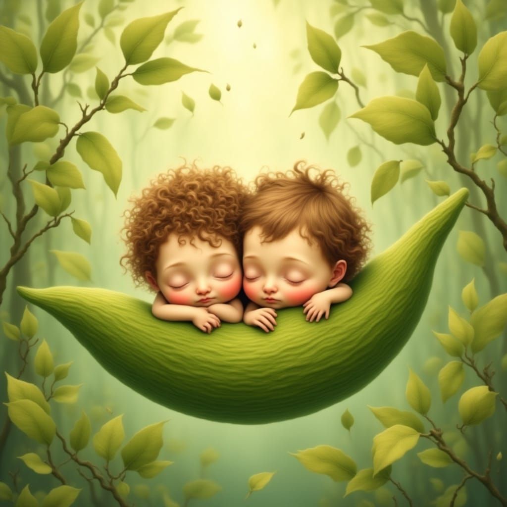 Peas in a Pod with P nuts Lora - 1 of 2