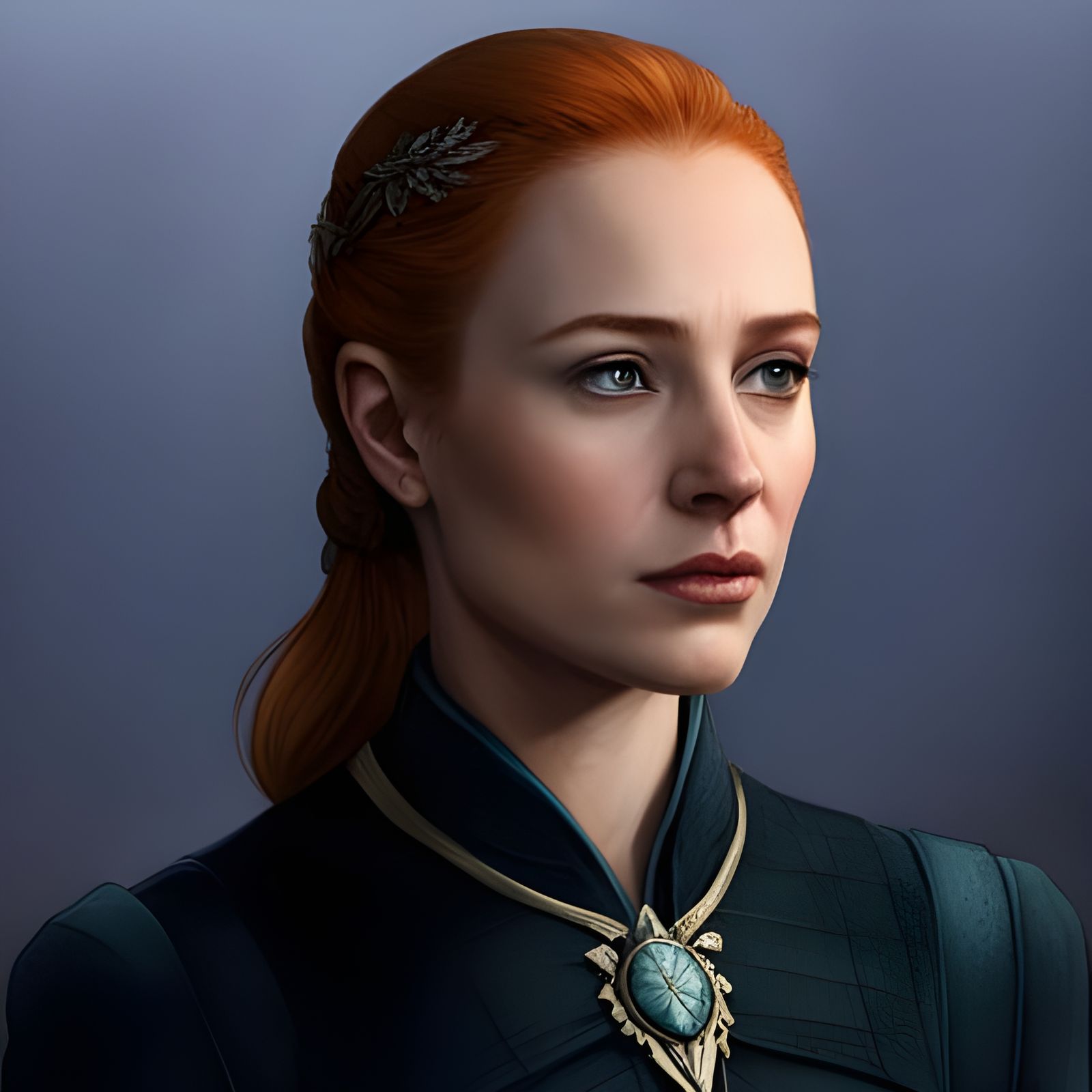 Queen Sansa Stark Contemplates Her Heir