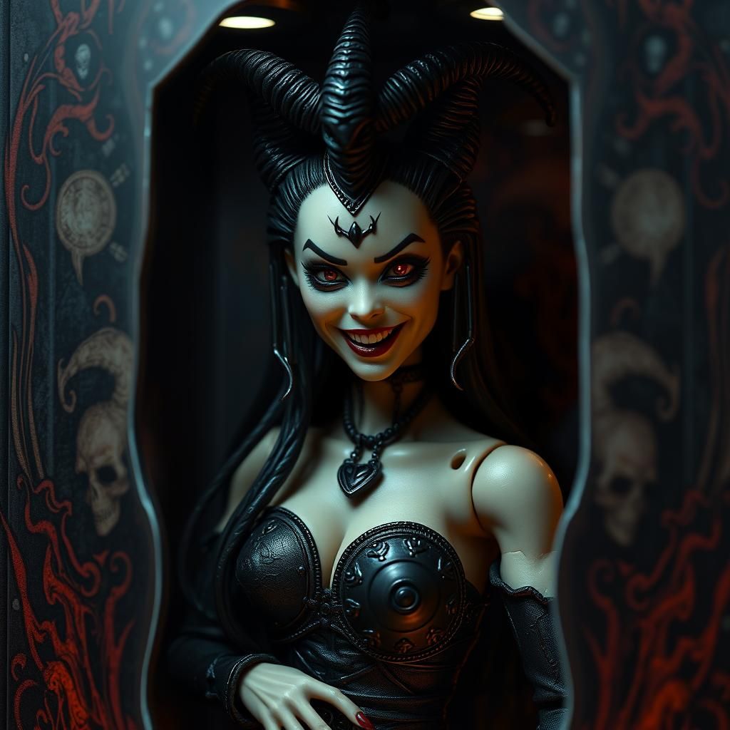 Nyarlathotep as Detailed Action Figure in Display Box