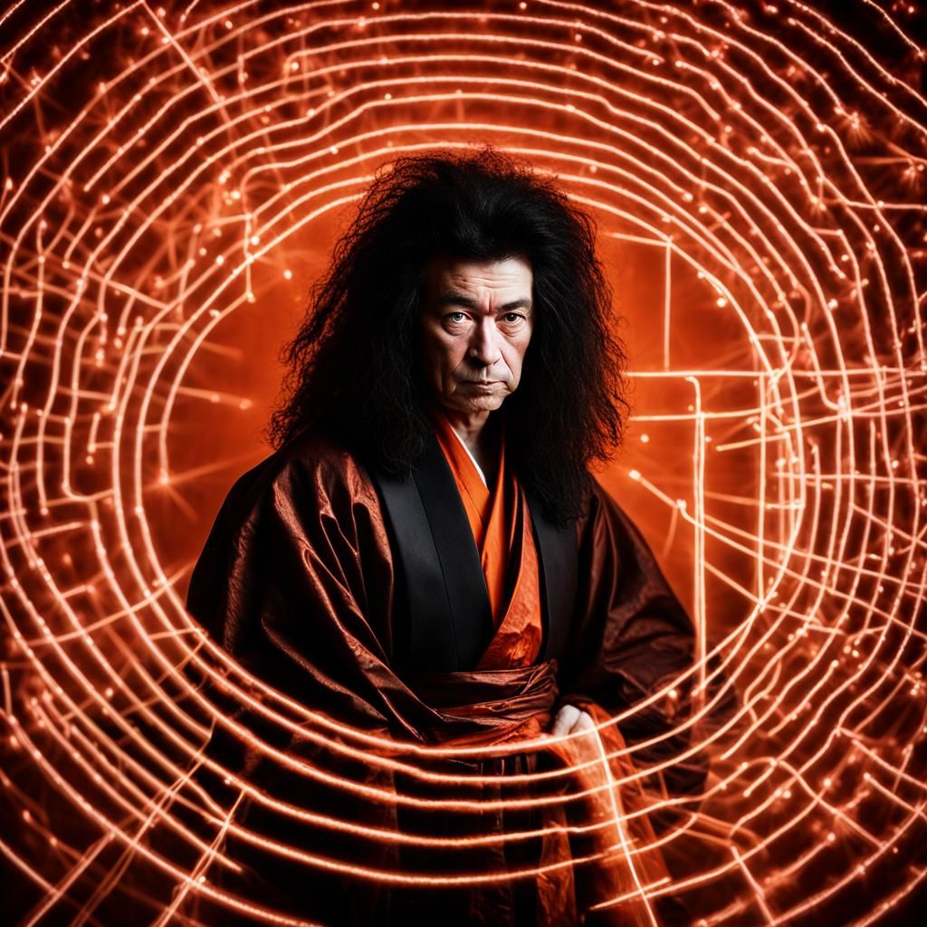 Newton vs Leibniz: Calculus Geisha Photobomb