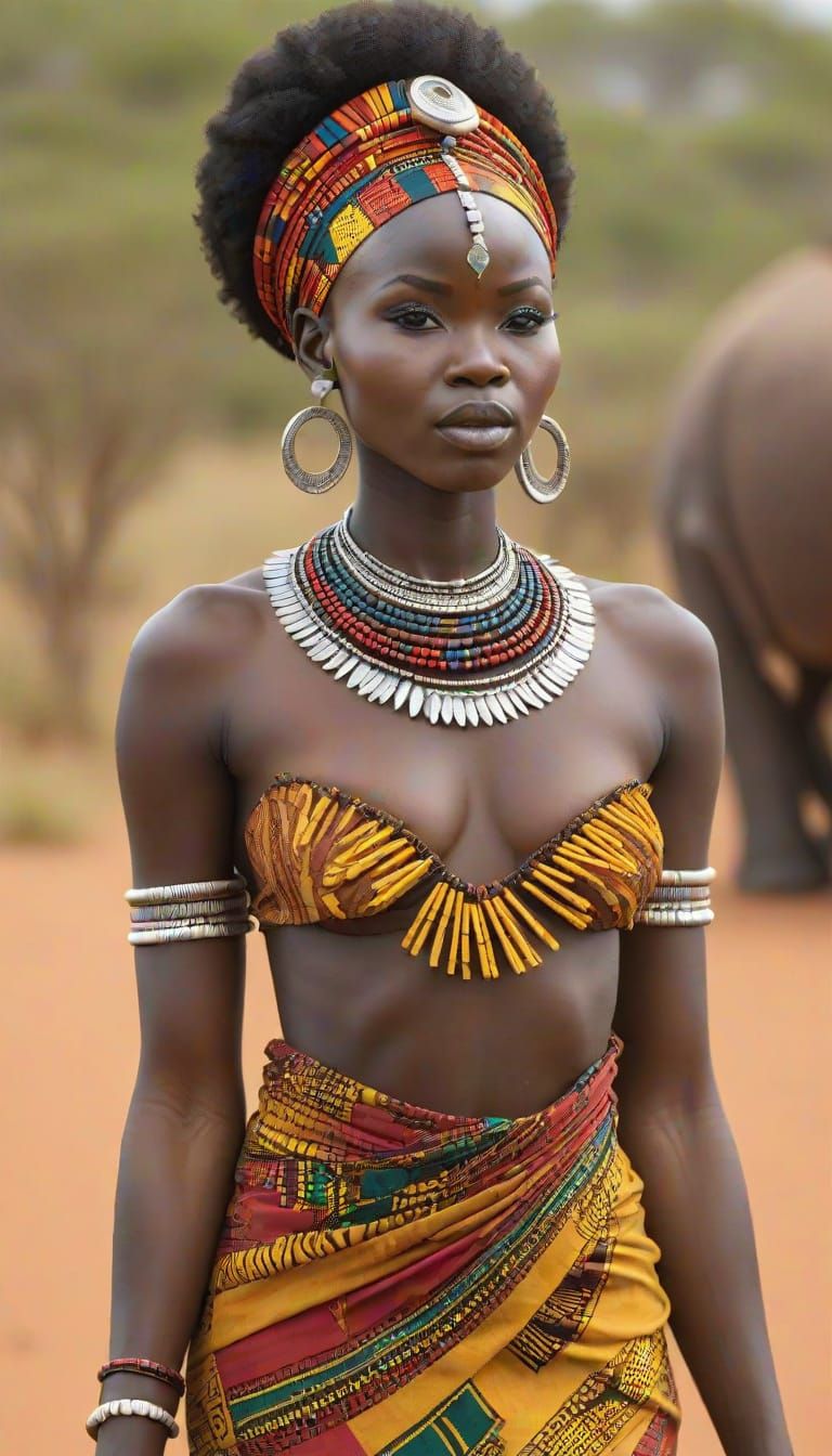Stunning Portrait of an African Woman