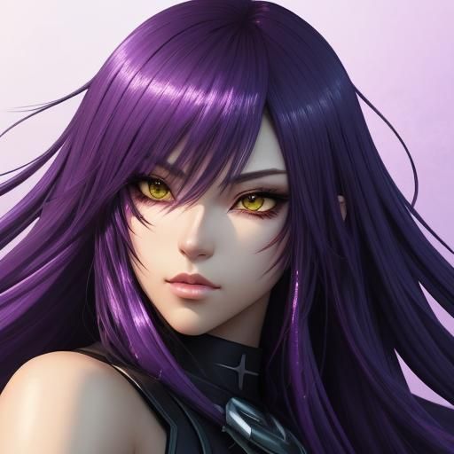 Anime Style Non-Binary Shifter Portrait