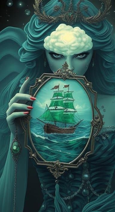 Ethereal Ocean Queen and Emerald Gem Ocean