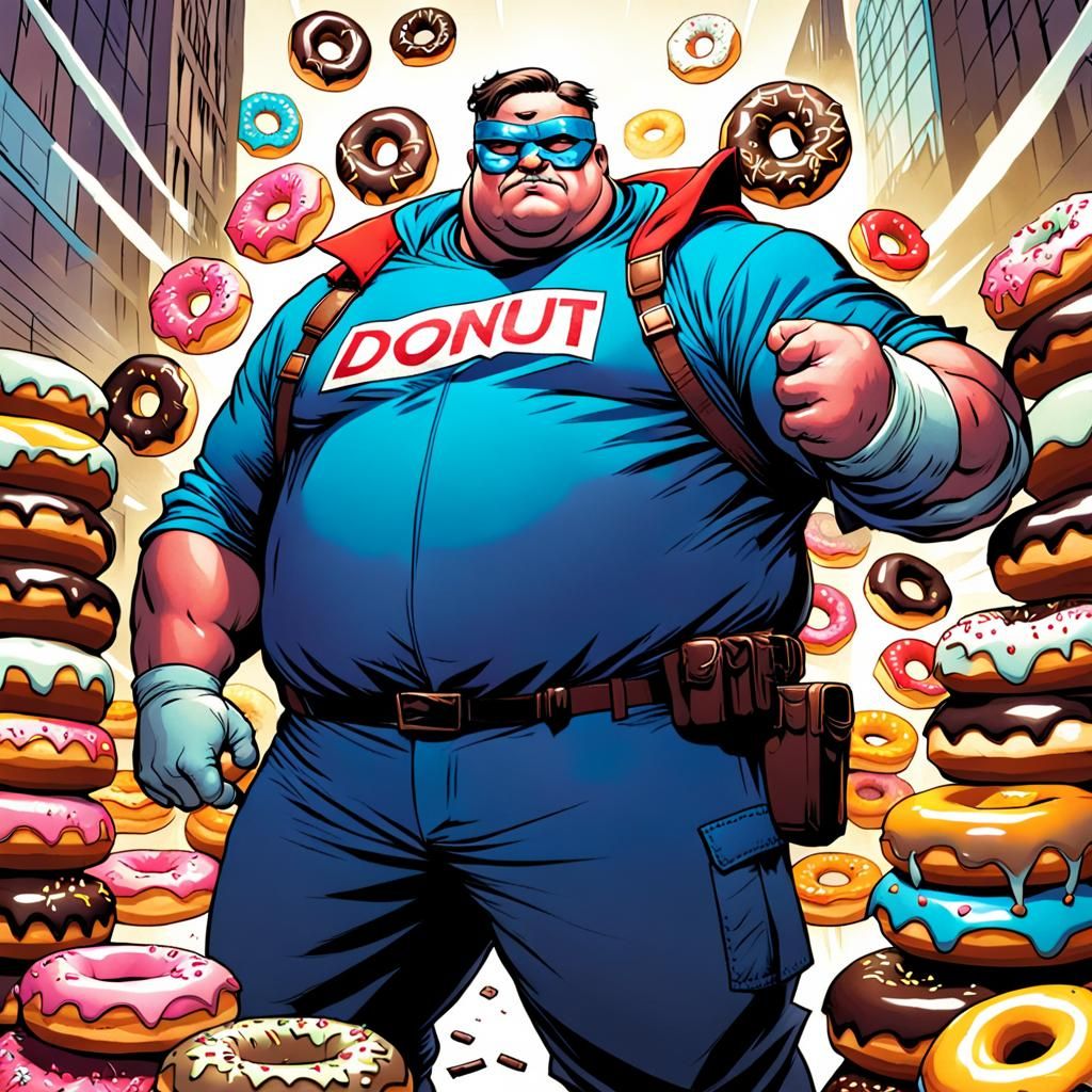 Donut Man: Comic Book Vigilante of Justice