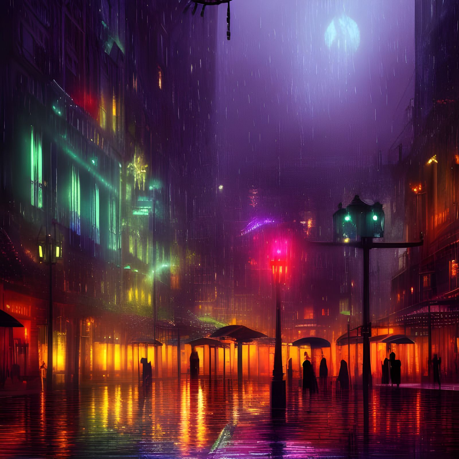 Serenity Rainy City 111