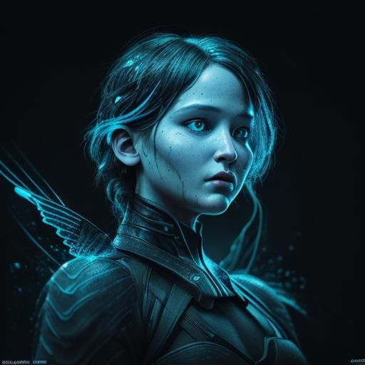 Dramatic Bioluminescence Concept Art in Hyperrealistic Style