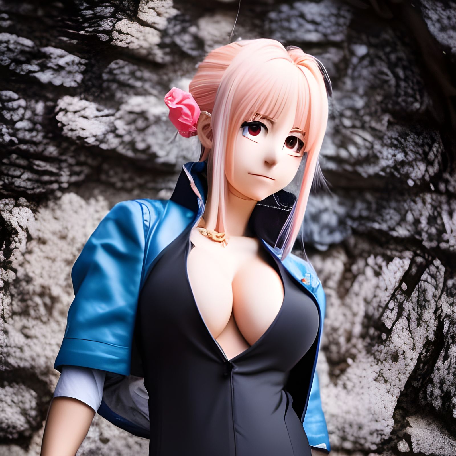 Elizabeth Liones Portrait with Bokeh Effect