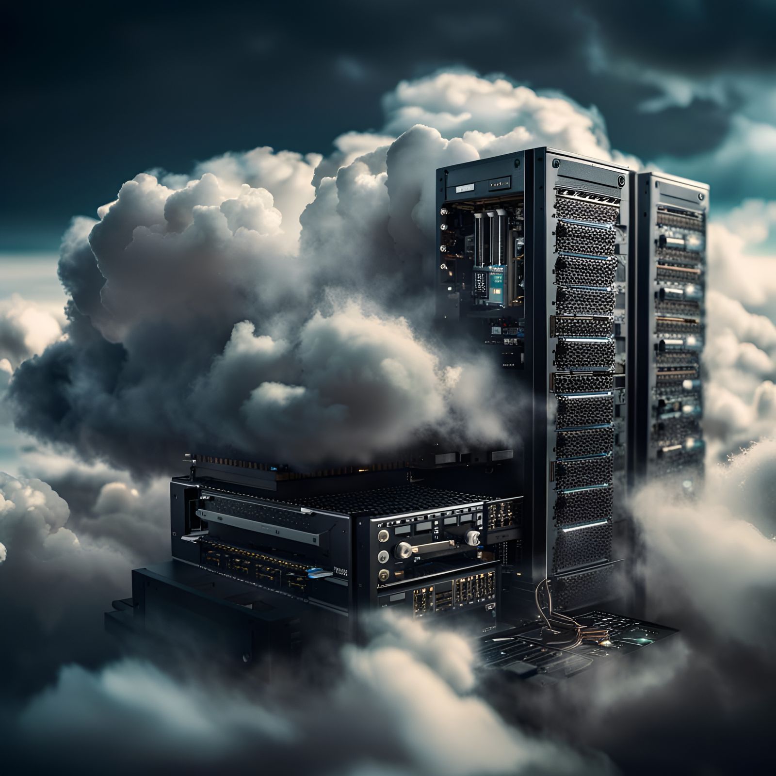 Hyperrealistic Cloud Computing Infrastructure in High Defini...