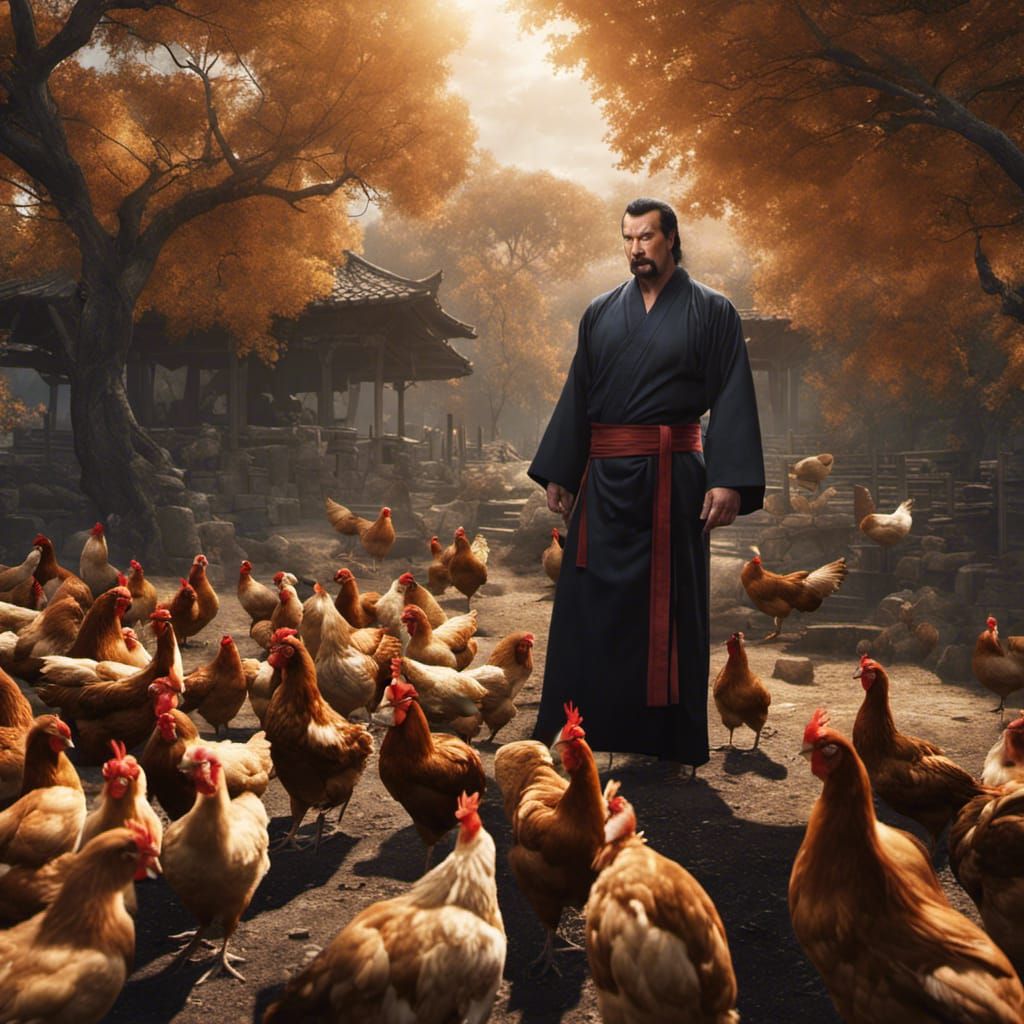 Steven Seagal's Epic Karate Kissing Adventure Amidst a Tree ...