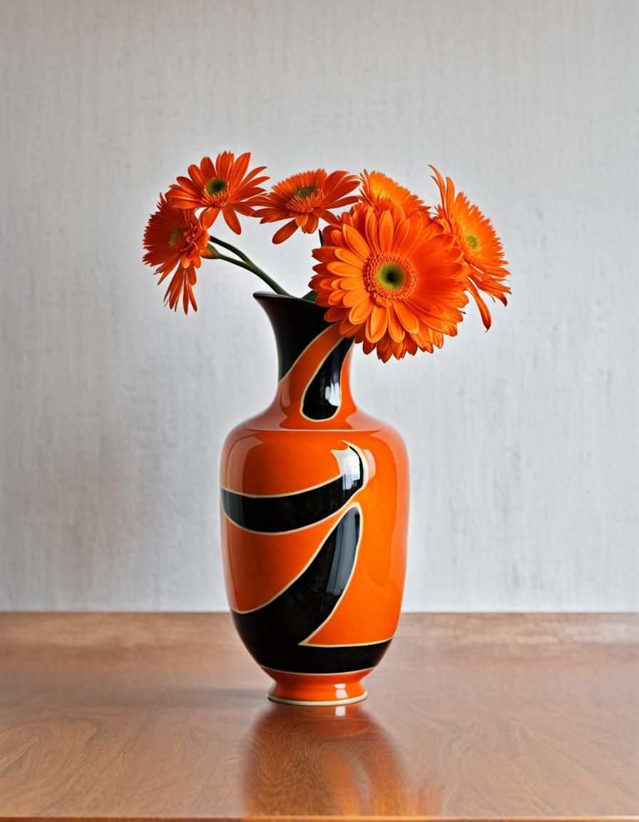 Vase and Flowers