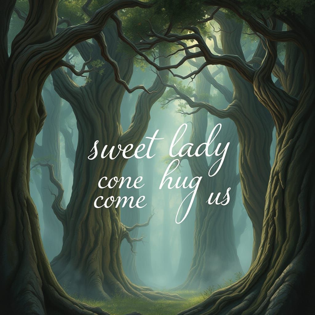 Whimsical Forest Scene Beckons with Enchanted Melody