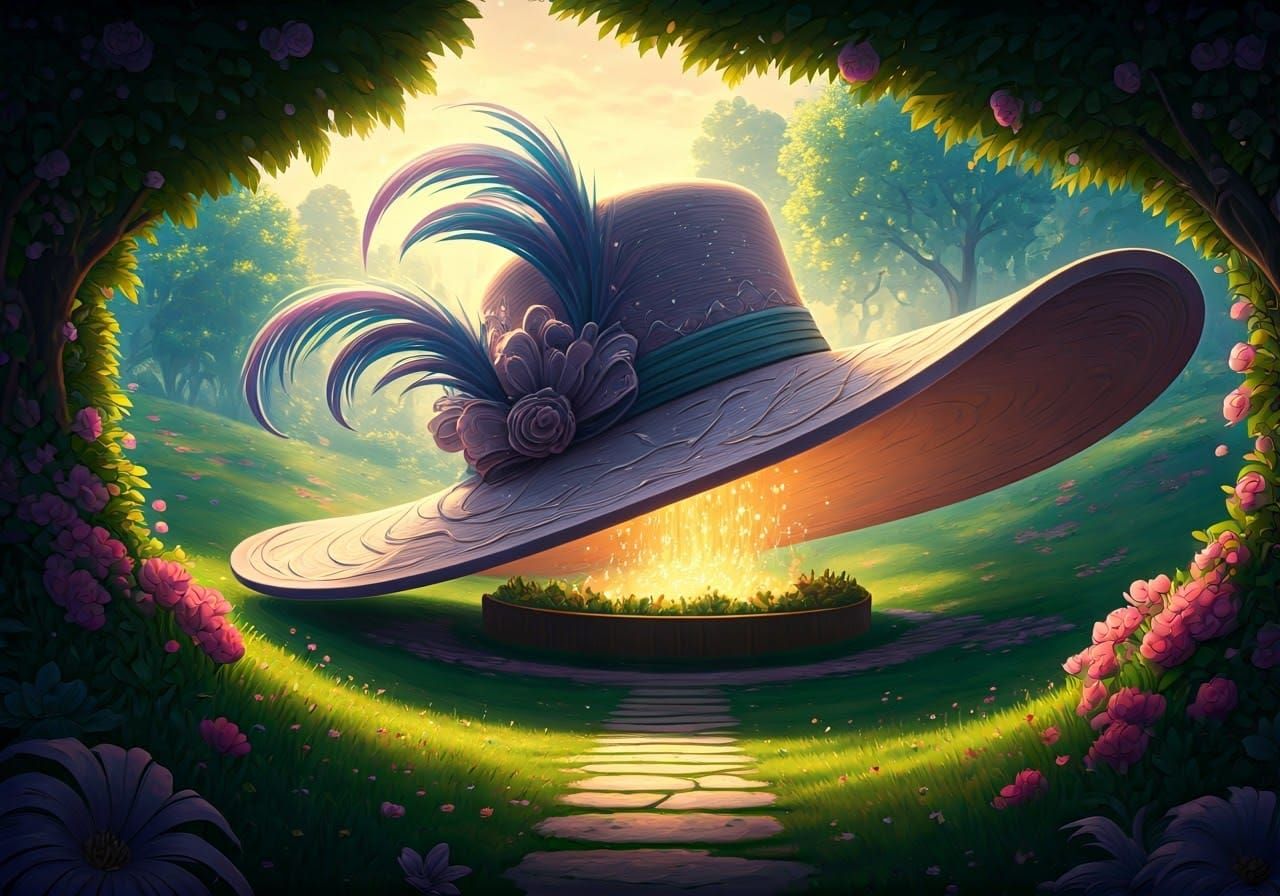 Majestic Hat Portal to a Miniature World