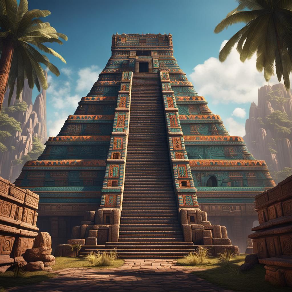 Aztec Temple in the Information Age