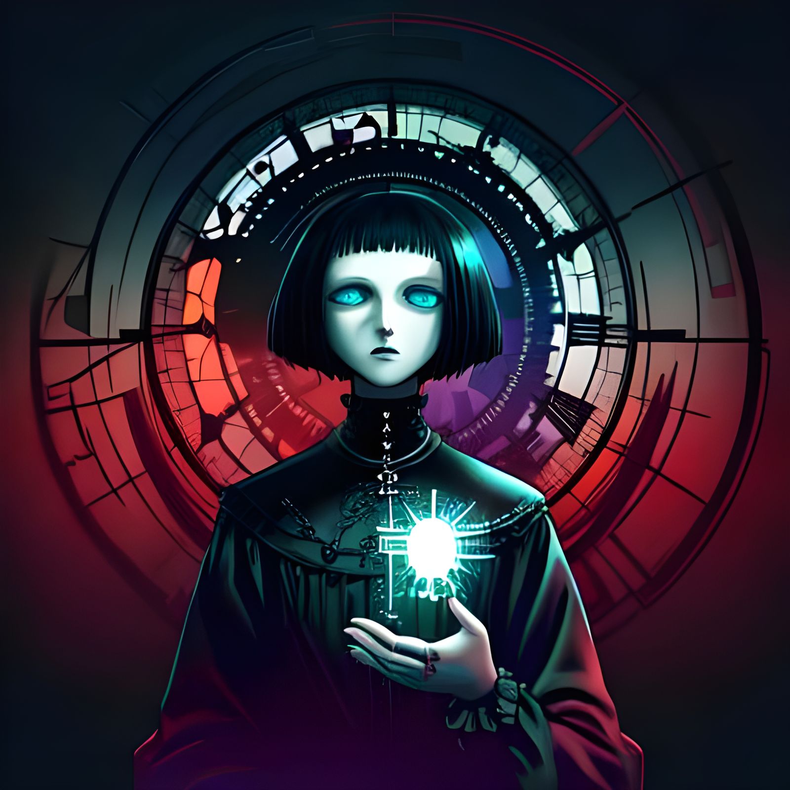 Gothic Horror in Retrofuturist Synesthesia