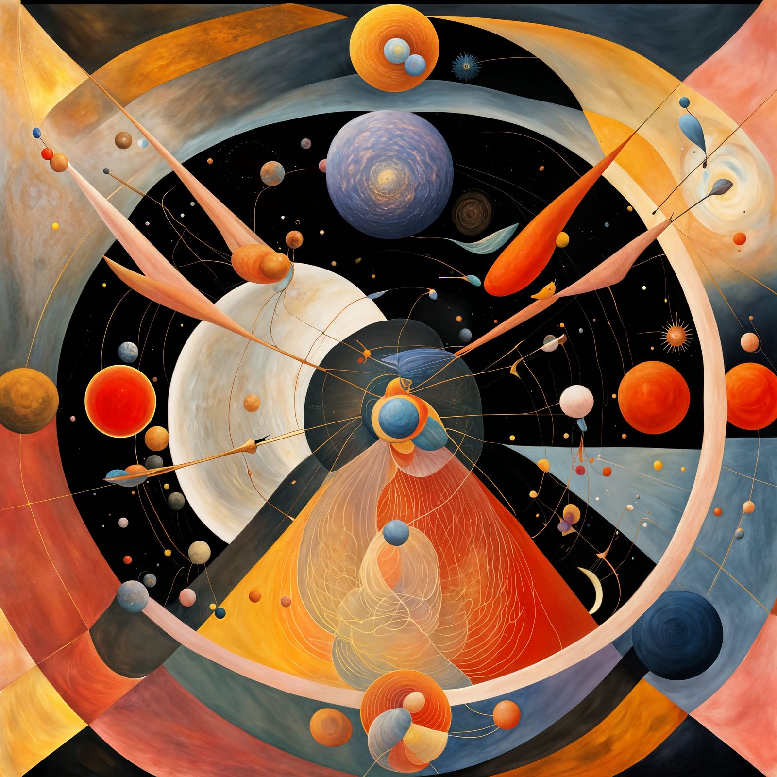 Hilma af Klint was The pioneer of Abstract Art, she was The Avant-garde of painting (1862-1944) - but she lived in Swede...