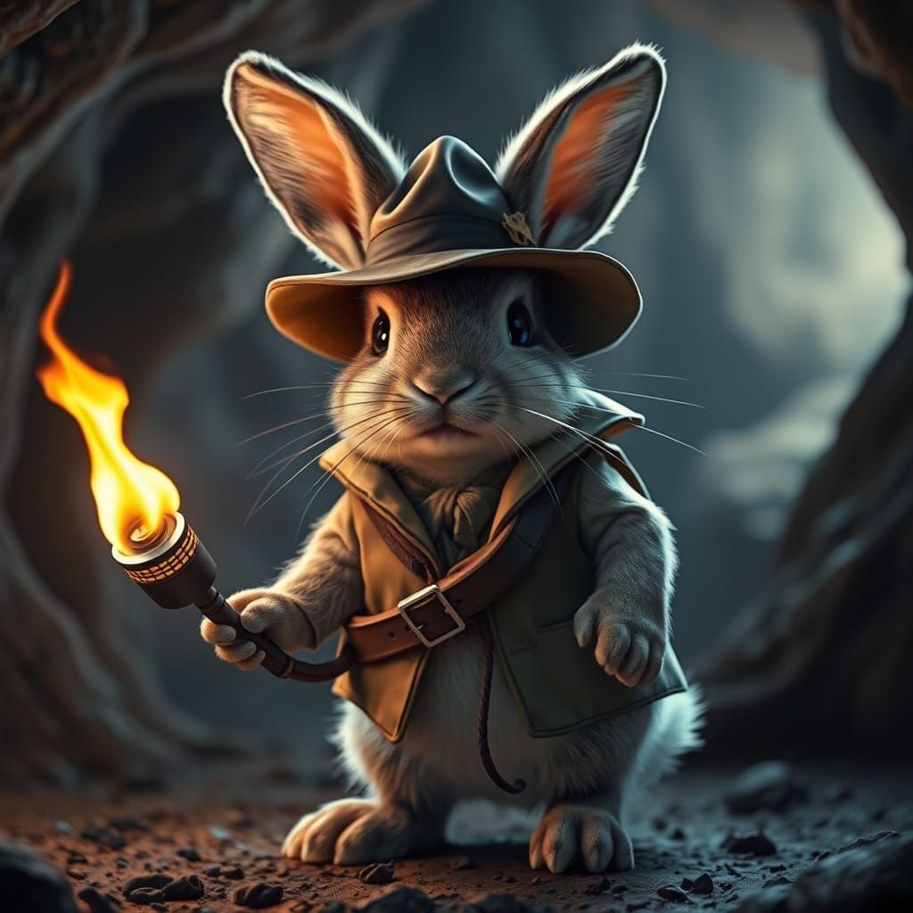 Bunny Indiana Jones Unveils Ancient Secrets