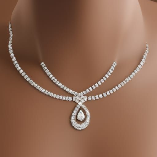Elegant Diamond Necklace