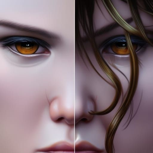 Detailed Queen Portrait in Hyperrealistic Style