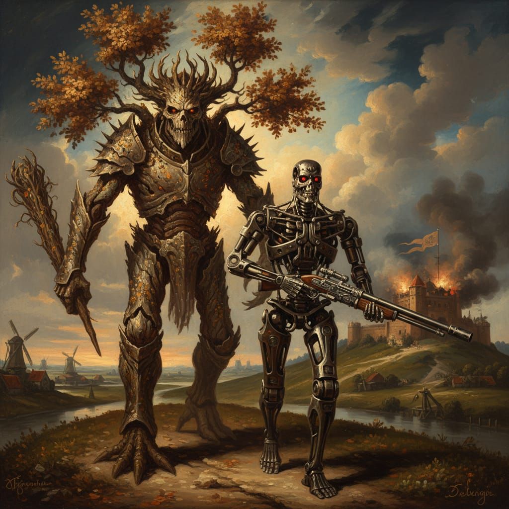 Tree Ent and Terminator March to Battle in Dutch Golden Age ...