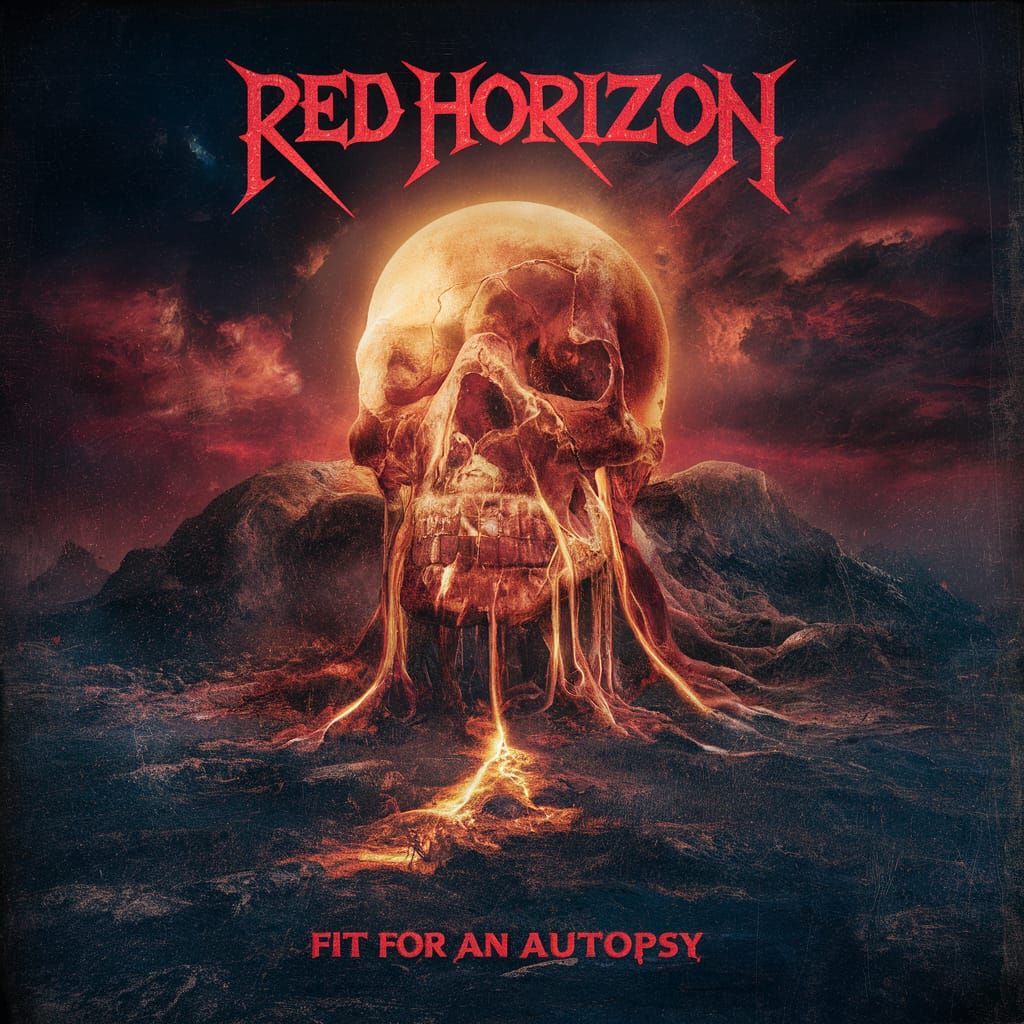 Fit for an Autopsy Album Cover: Red Horizon