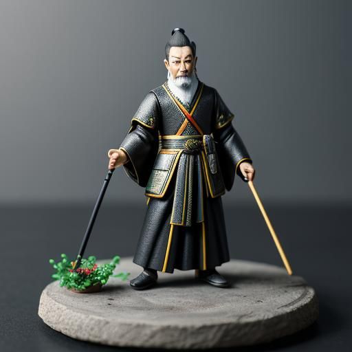 Lao Tzu as a Plastic Action Figure