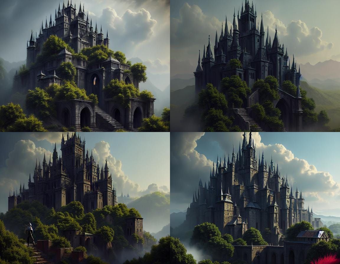 Dark Fantasy Knight Concept Art