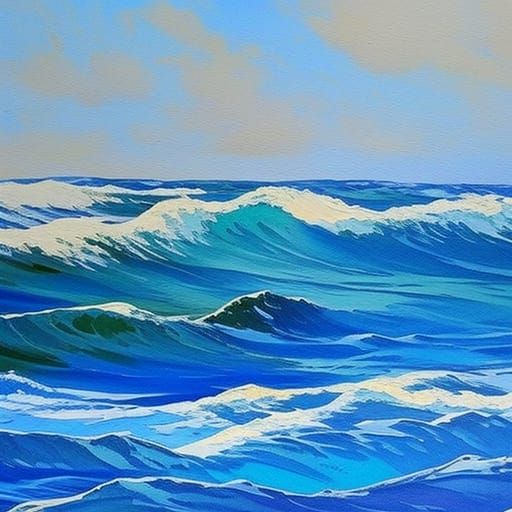 Where the sky and water meet….