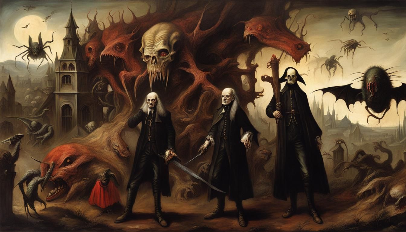 Van Helsing: Renaissance Vampire Hunter in Imperial Colors