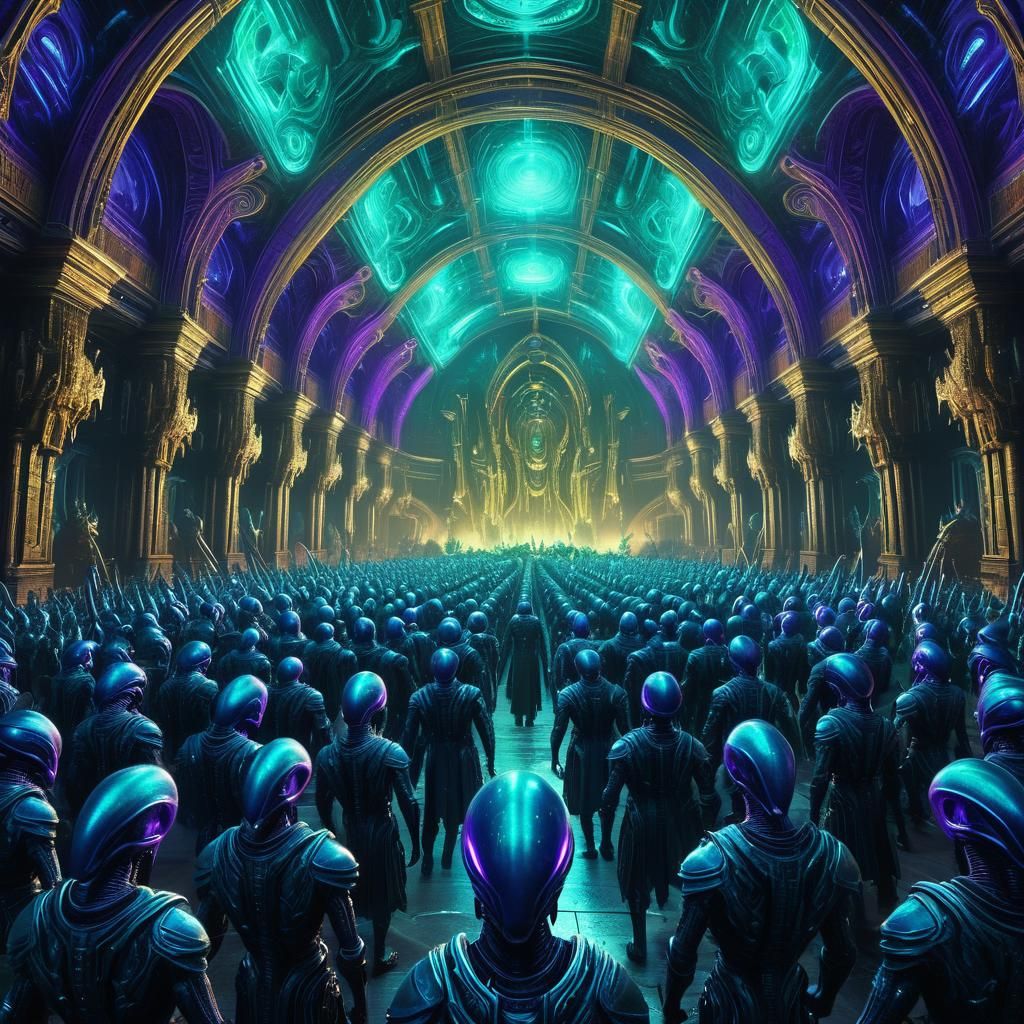 Valhalla Party: Aliens and Valkyries in Expressionist Art