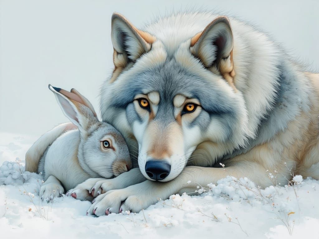 🏆wolf and hare