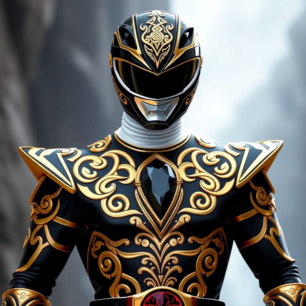 Black Power Ranger Costume