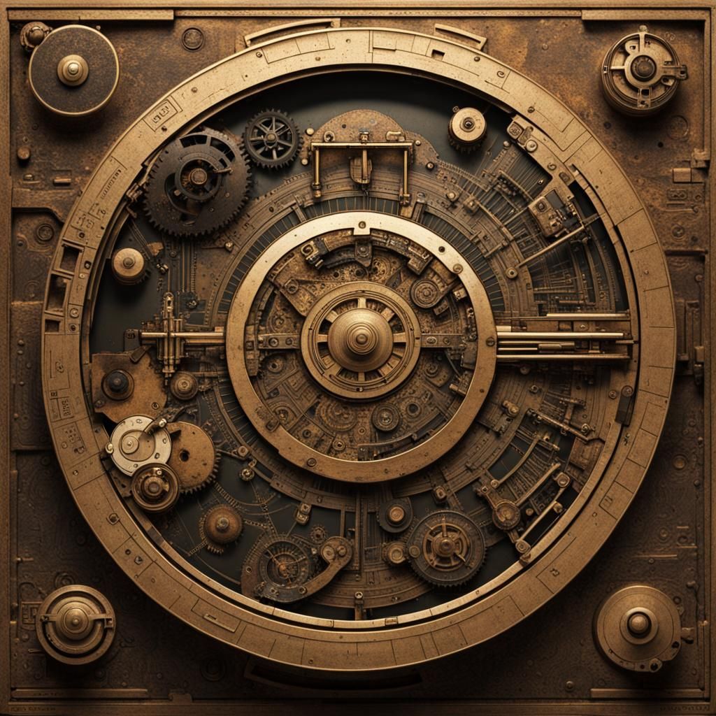 Artistic Representation of the Antikythera Mechanism