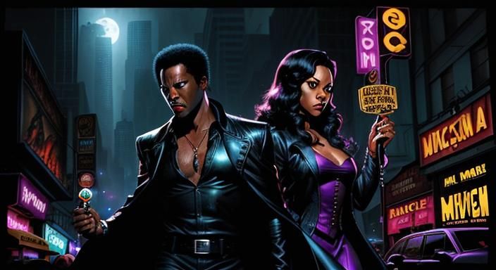 Surreal Movie Poster: Once Upon a Time in Nollywood