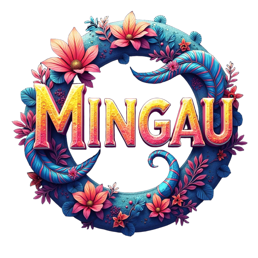 Carnival Logo Design for "Mingau" in Detailed Digital Art
