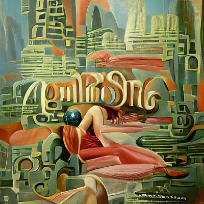 1930s Pulp Magazine Cover in Retrofuturist Style