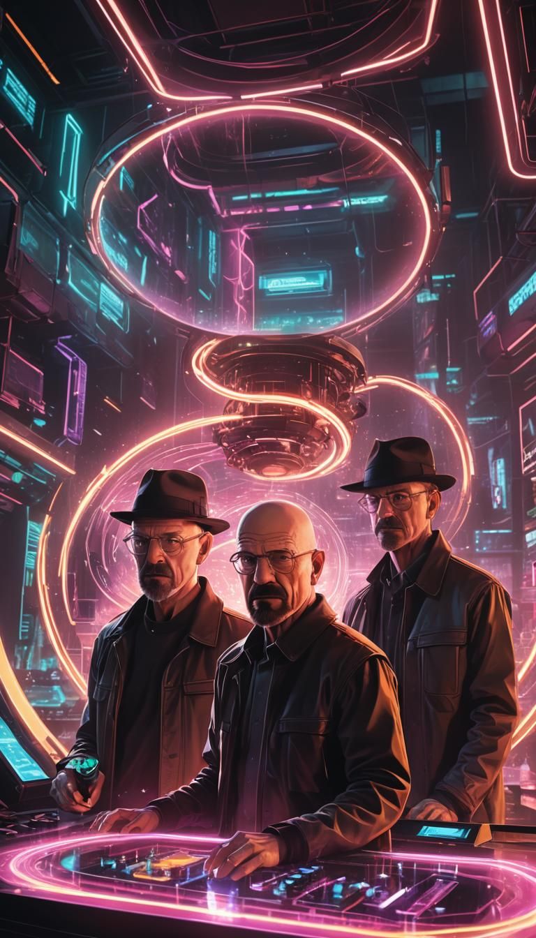 Heisenberg and Planck in Cyberpunk Time Portal