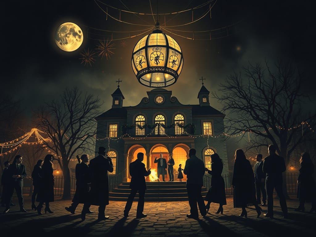 Haunted New Year's Ball Celebration
