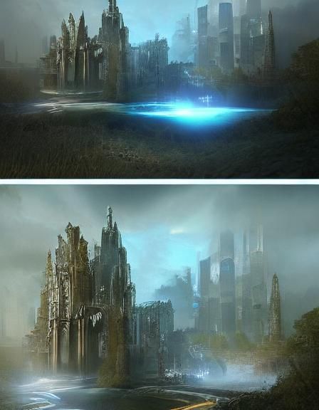 Medical Data Streams in Digital Fantasy Art