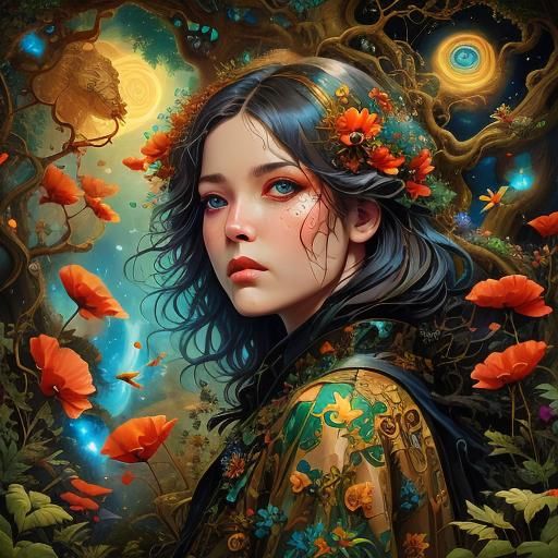 lucid dream/ lora model lucid dream girl, not upscaled