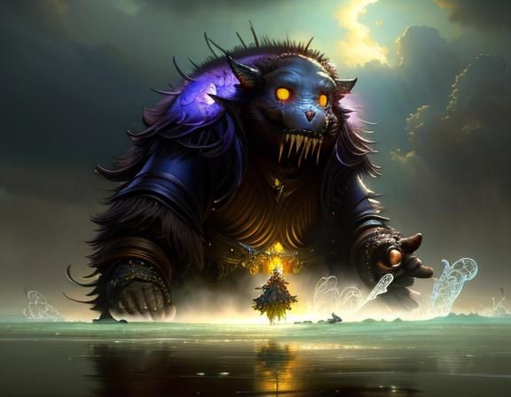 Adorable Monster by Christensen, Daeni, and Kinkade