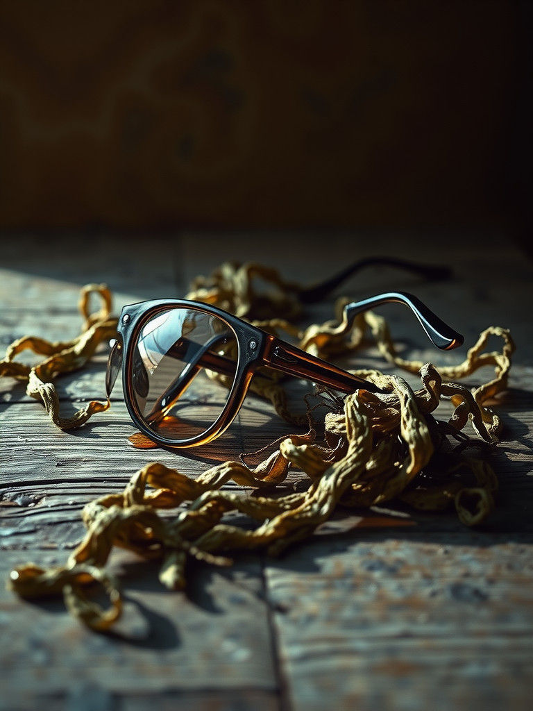 Still life with withered kelp