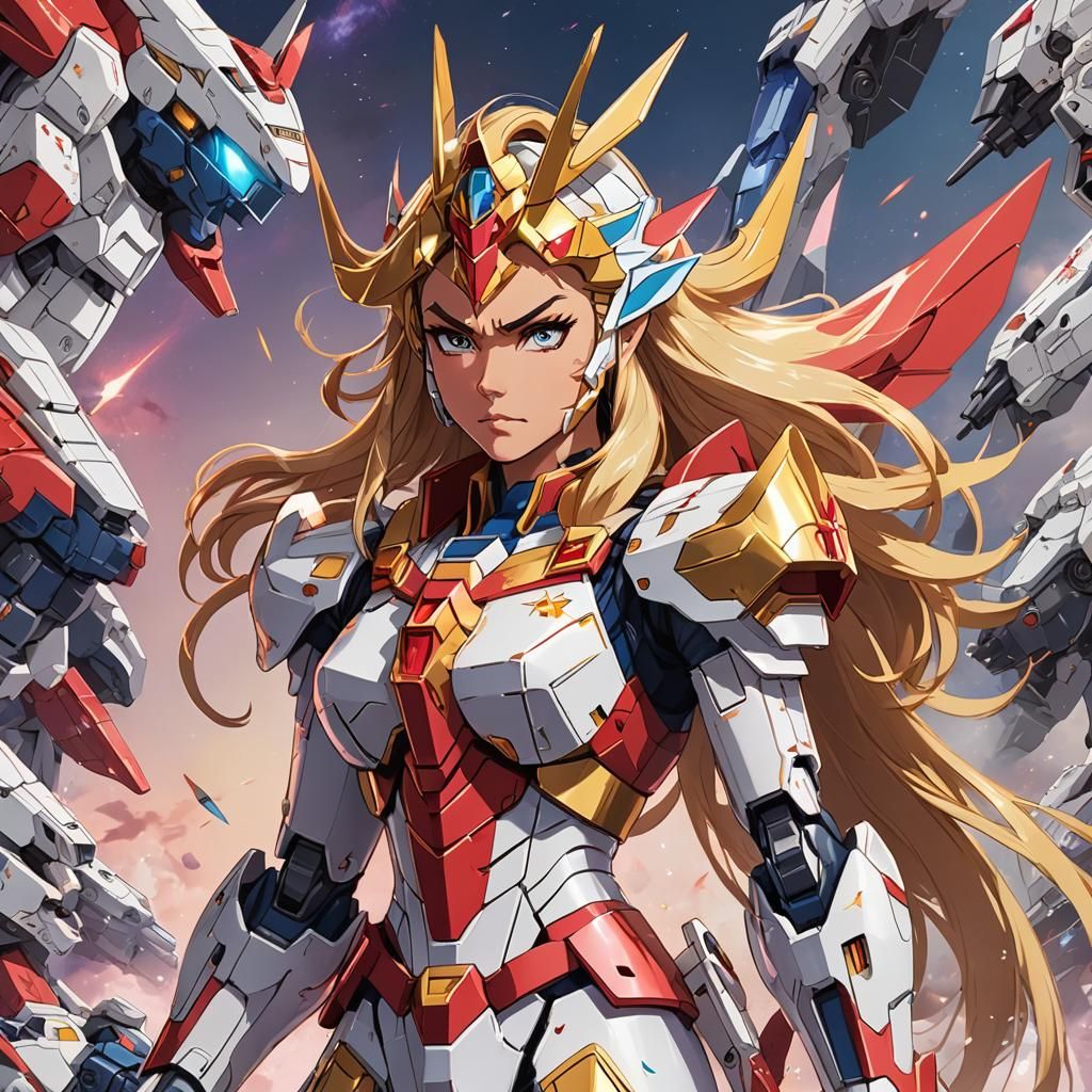 She-ra as a Gundam pilot
