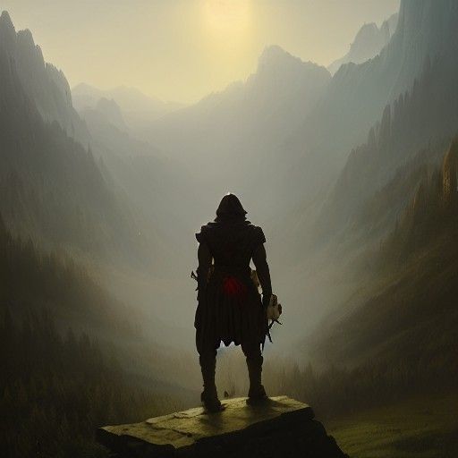 Epic Valley Man in Unreal Engine Style