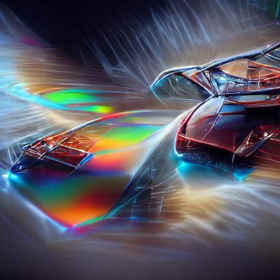 Futuristic Retro Artwork in 8K Resolution